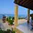 Eingang und Terrasse Strandhaus Athina